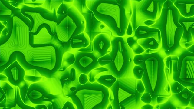 Abstract Green Pattern Digital Art Background Texture