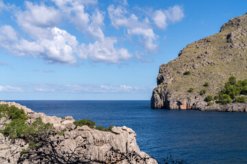 Die Bucht und das Flussbett bei Sa Calobra