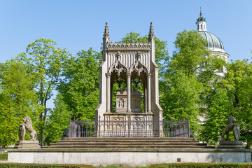Fototapeta premium Mausoleum of the Potocki family. Historical Monuments. Warsaw