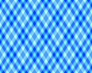 Argyle pattern of geometric rhombus. Harlequin check wallpaper design. Classic diamond shaped textile material for web background, print fabric clothing, sweater, wrapping paper, gift card, invitation