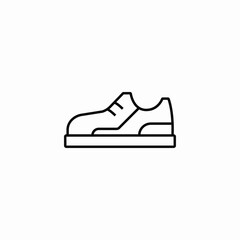 sport sneakers shoes icon sign vector