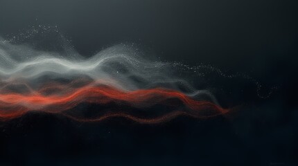 Abstract Art Piece Inspired by the Sound of Speed