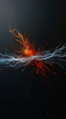 Abstract Art Inspired by the Sound of Speed