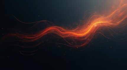 Abstract Minimalist Dark Art Inspired by the Sound of Speed
