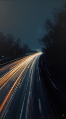 Abstract Art Piece Inspired by the Sound of Speed