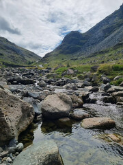 Fototapeta premium river in the mountains