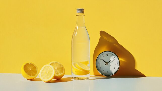 Refreshing Hydration: Lemon Infused Water for Intermittent Fasting Awareness