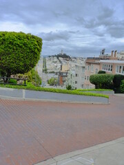Fototapeta premium Lombard street San Francisco California