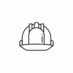 safety helmet icon sign vector