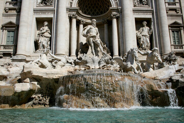 Obraz na płótnie Canvas Trevi Fountain, Rome, Italy