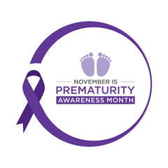 Prematurity Awareness Month is observed each November.