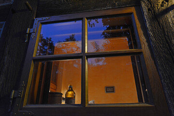 abendstimmung am haus