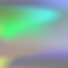 Holographic vector background, rainbow effect backdrop design, realistic colorful iridescent foil pattern for tag, label