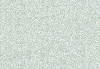 Green little points randomly spaced