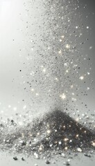 Obraz premium glitter falling on the ground