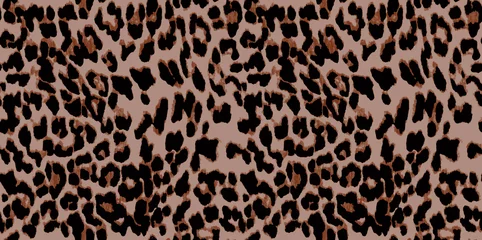 Fotobehang Luipaard animal skin pattern. leopard print.  © isa