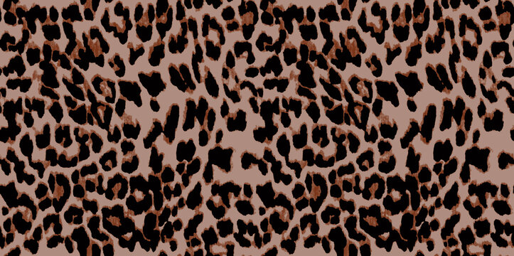 animal skin pattern. leopard print.