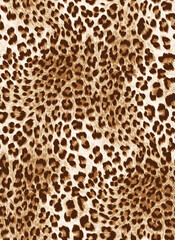 animal skin pattern. leopard print.