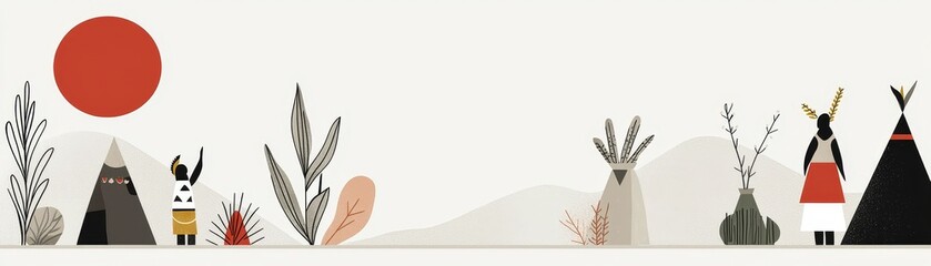 Explore the cultural significance of traditional practices in indigenous communities under the vibrant sun