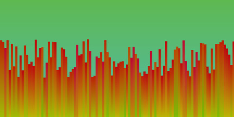 Colorful Bar Chart Data Visualization for Business: Modern Art Graphic Background Featuring Vibrant Design Elements to Enhance Visual Data Communication