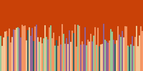 Colorful Bar Chart Data Visualization for Business: Modern Art Graphic Background Featuring Vibrant Design Elements to Enhance Visual Data Communication