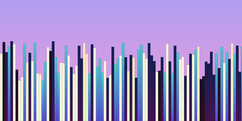 Colorful Bar Chart Data Visualization for Business: Modern Art Graphic Background Featuring Vibrant Design Elements to Enhance Visual Data Communication