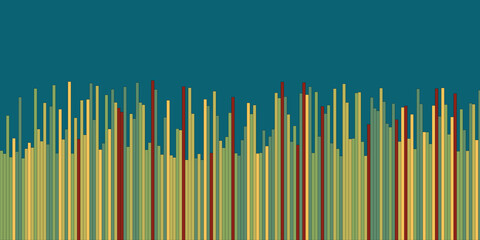 Colorful Bar Chart Data Visualization for Business: Modern Art Graphic Background Featuring Vibrant Design Elements to Enhance Visual Data Communication