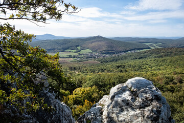 Seasonal natural scene, Tribec mountain range, Slovakia