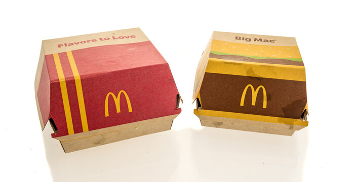 Package of Chicken big mac