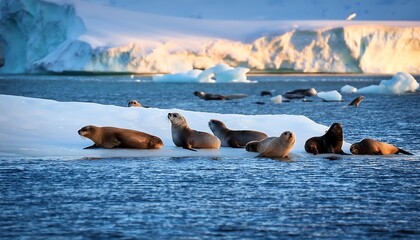  Stranded marine mammals like seals and sea lions struggle to find stable ice habitats d_1(1718)