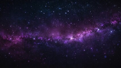 Abstract purple black space galaxy starry night sky background