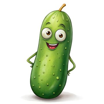 recommend clip art: Cartoon Pickle Illustration