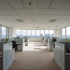 Fototapeta premium Empty Floor Space