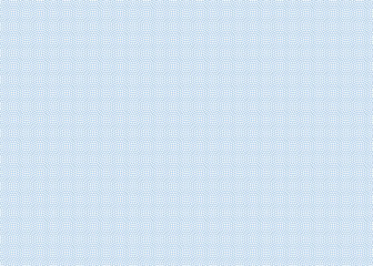 Seamless geometric blue line curves guilloche vector pattern for banknotes or certificates.