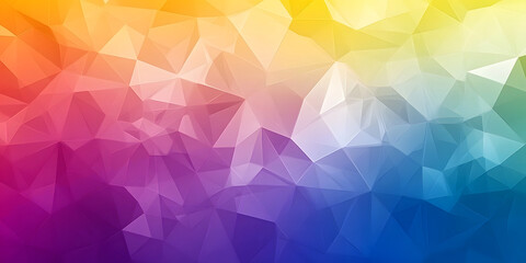 Fototapeta premium Abstract background from geometric shapes. pattern in multi-colored bright colors similar to broken glass