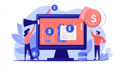 Paid advertising means showing ads on websites to make money. This includes things like online marketing, pay-per-click ads, and commercials that promote brands.