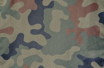 Military uniform camo footage- interesting background