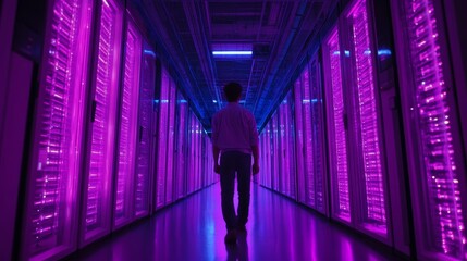 Ultraviolet uses big data to process information quickly. It uses cloud databases, web hosting, and server rooms to handle large amounts of data.