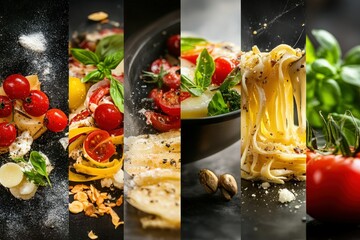 Indian Food - Traditional Breakfast set . Beautiful simple AI generated image