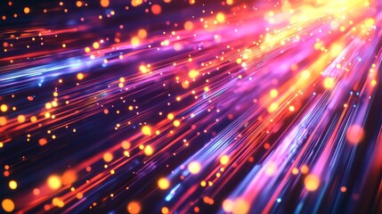 Fototapeta premium abstract fiber lines bright light