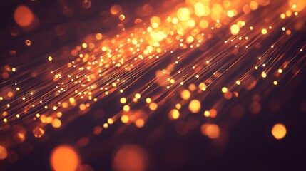 Obraz premium abstract fiber lines bright light