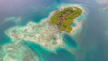 Bocas del Toro, Panama, Islas aguas cristalinas