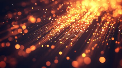 Obraz premium abstract fiber lines bright light