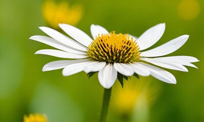 Obraz premium Chamomile macro photo