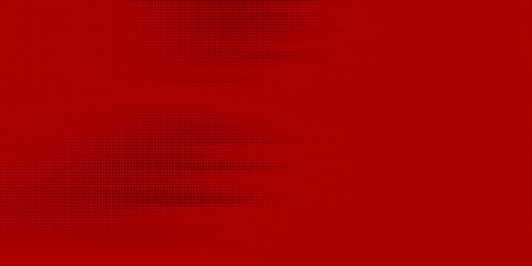 red background with space design