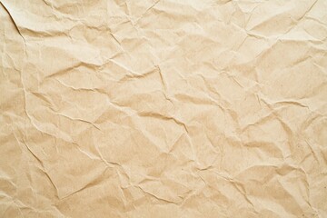 Obraz premium A close-up of crumpled white paper with a rough, wrinkled texture and creases. Beautiful simple AI generated image