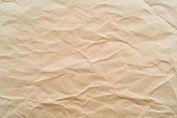 Obraz premium A close-up of a white crumpled paper sheet. Beautiful simple AI generated image