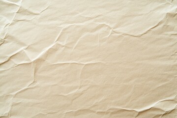 A close-up of a white crumpled paper sheet. Beautiful simple AI generated image