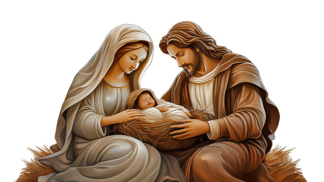 Mar&iacute;a, Jos&eacute; y ni&ntilde;o Jes&uacute;s