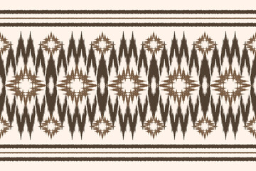 Motifs Ikat floral embroidery.ethnic oriental pattern traditional. Border with Aztec geometric shape background. tie dye shibori print with stripes and chevron. Ink textured Japanese. Bohemian fashion